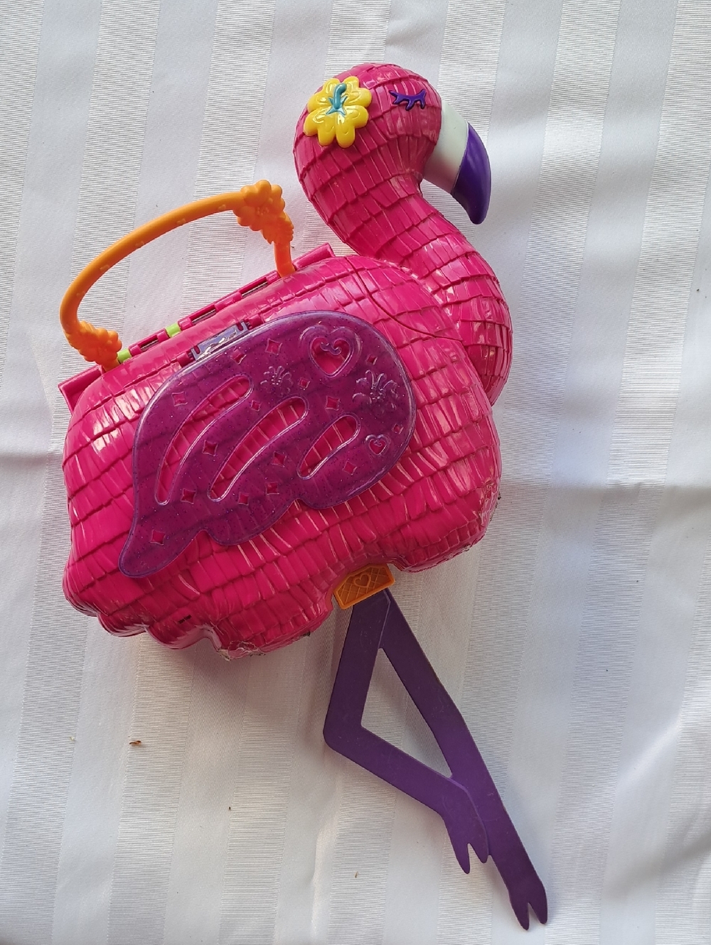Polly Pocket Pink Flamongo. No Accessories.